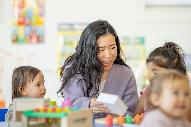 istock Asian Teacher Reading With Happy Children In Classroom During Engaging Learning Activity Session Today Moment 2248253130