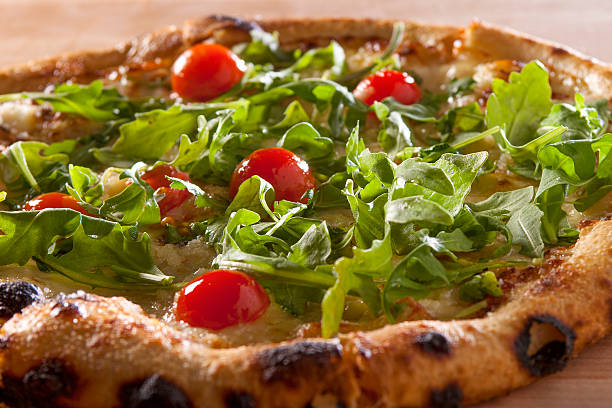 istock A wood-fired Margarita pizza with tomatoes and basil 2248261161
