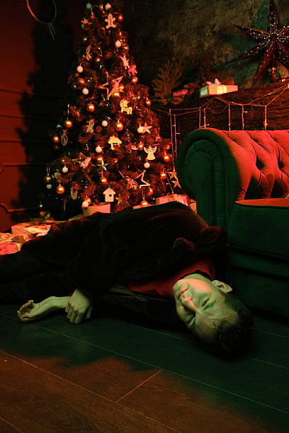 istock Late night atmosphere with dark attire and ambient lighting 2248271156