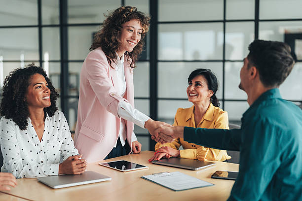 istock Handshake for the new agreement 2248271818
