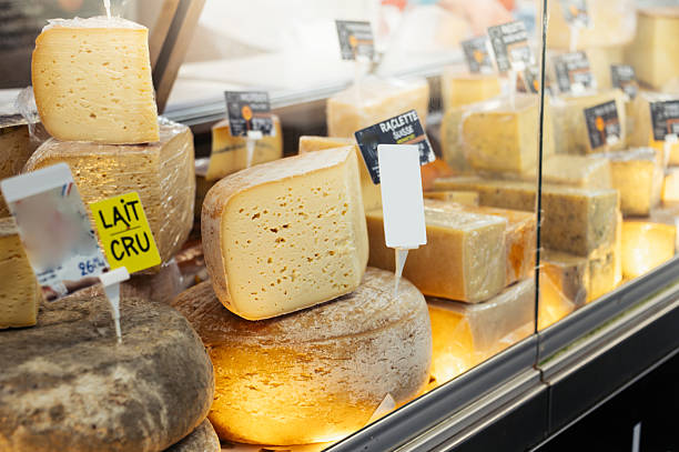 istock Cheese for sale in a market 2248274257
