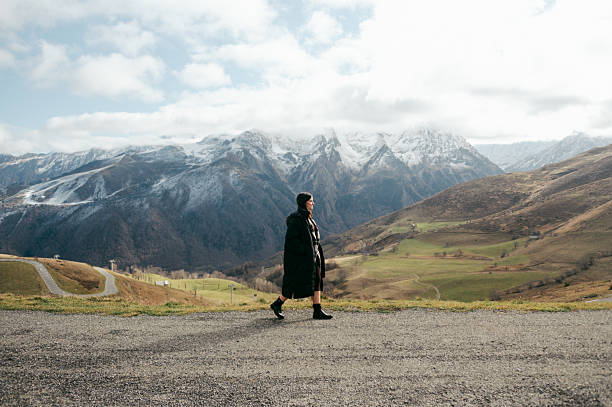 istock Young woman in a mountain area 2248274482
