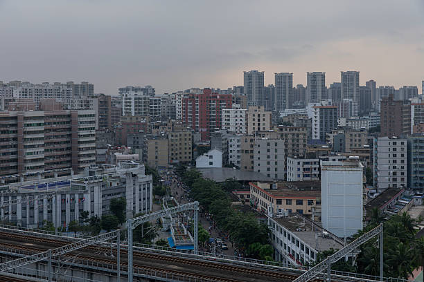 haikou hainan china cityscape