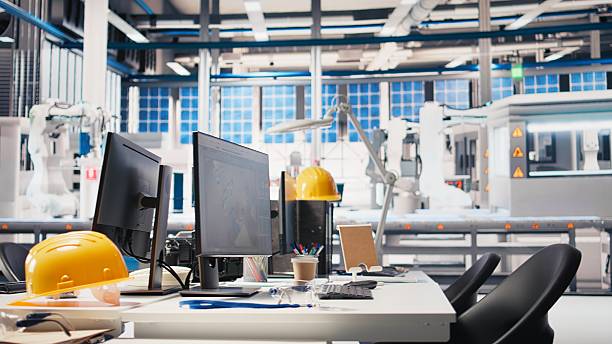 istock PC on desk in empty photovoltaics factory used for data analysis 2248281358