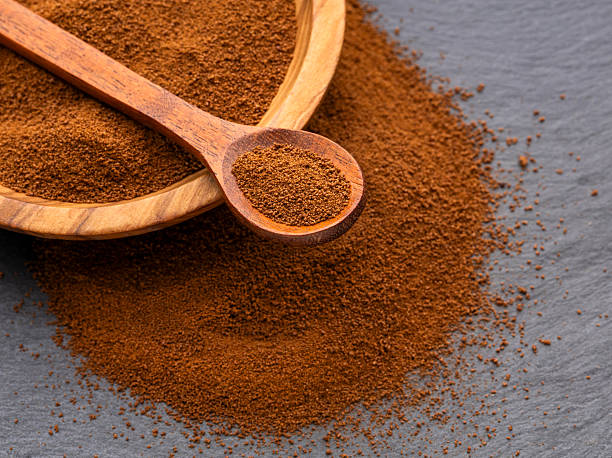 istock Coffea - Organic instant coffee in bowl and spoon 2248285635