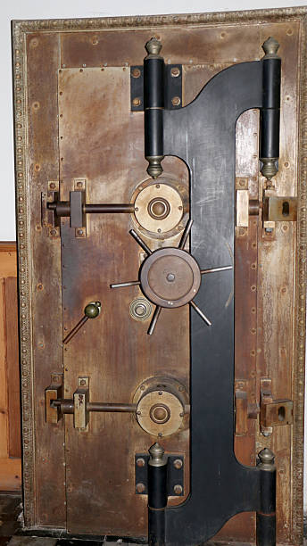 an old door as part of a tour through a winery in Ensenada, Mexico
