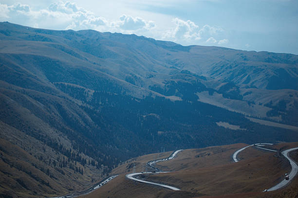 Suusamyr Valley ,  Mountain landscape. Kyrgyzstan.