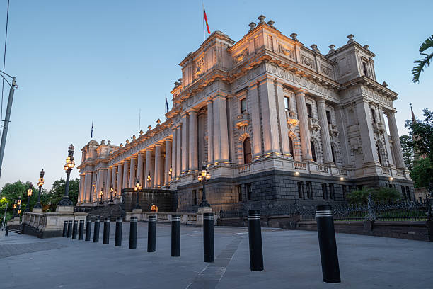 istock Melbourne Parliament Early Morning 2248293408