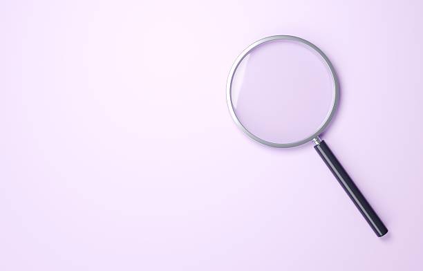 istock Simple 3D image of a magnifying glass 2248295551