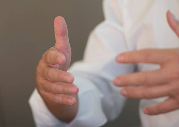 hand and finger for touch and feel, sense of touch