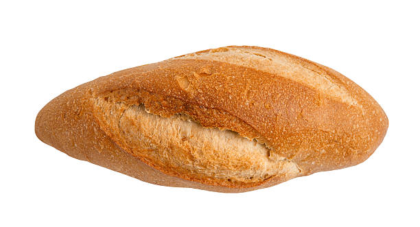 istock Sourdough baguette bread isolated on white background with clipping path. 2248307720