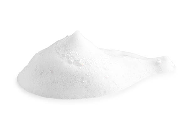 istock Sample of cosmetic foam on white background 2248311733