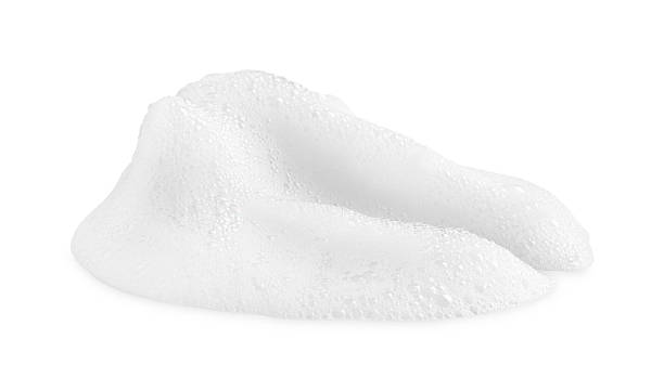 istock Sample of cosmetic foam on white background 2248311741