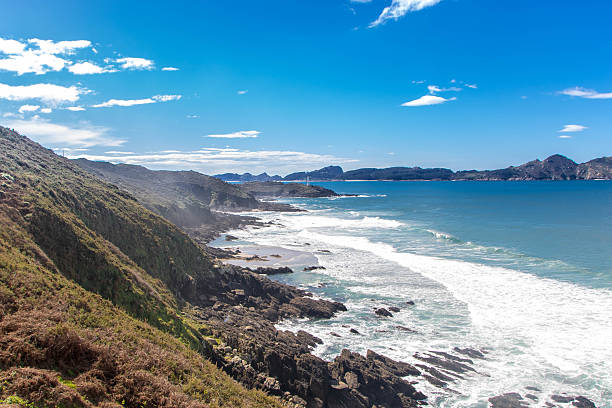 istock the path to Cabo Home Lighthouse in Cangas 2248314395