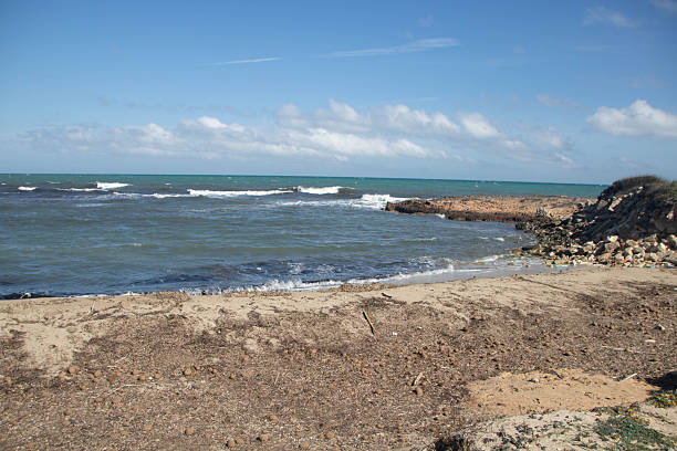 Torre Guaceto, protected marine reserve and nature park just north of Brindisi, Apulia region, Italy