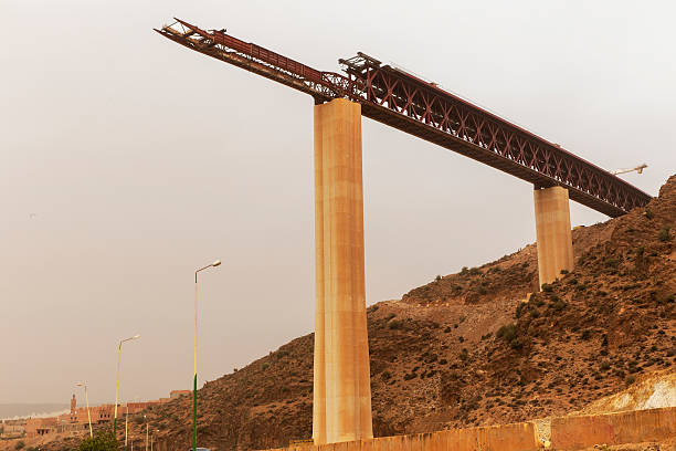 Viaduct under construction in Tlemcen province, Algeria