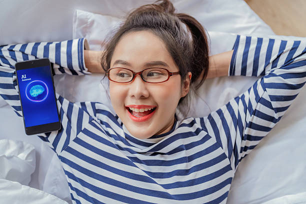 istock I absolutely love using my AI assistant on my smartphone because it saves so much time finding the best information, making my tech lifestyle super easy and carefree while helping me stay organized and productive every single day 2248317963