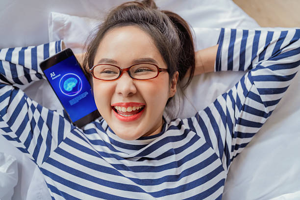 istock I absolutely love using my AI assistant on my smartphone because it saves so much time finding the best information, making my tech lifestyle super easy and carefree while helping me stay organized and productive every single day 2248317965