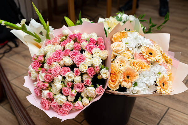 istock Elegant floral bouquet arrangement 2248320537