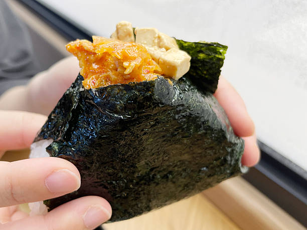 istock Pork Kimchi Cream Cheese Rice Ball 2248321389