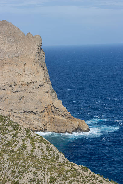 rock outcrop typical of landscape in Mallorca