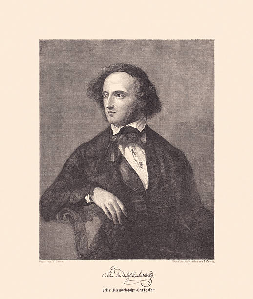istock Felix Mendelssohn Bartholdy (1809-1847), German composer, wood engraving, published 1896 2248326738