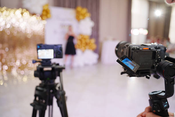 istock Filming a model at a stylish indoor event 2248328731