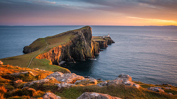 istock Neist point lighthouse, Isle of Skye, Scotland, UK 2248334192