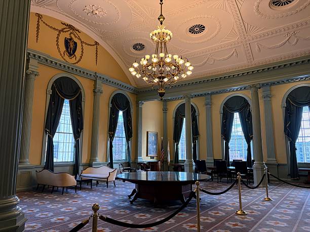 istock Massachusetts State Capitol Building in Boston 2248343400