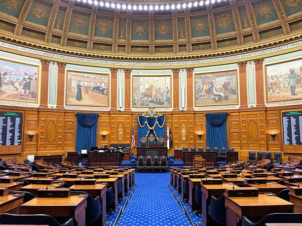 istock Massachusetts State Capitol Building in Boston 2248343417