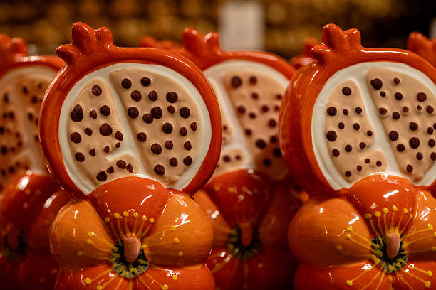 Bright orange flowers offered daily to the river Ganges as thanking ritual