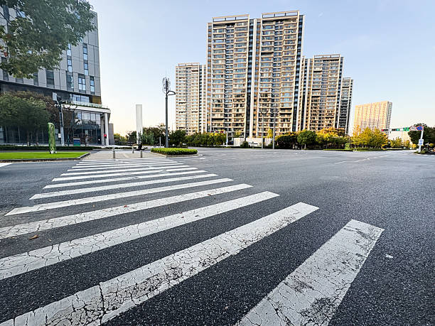istock Residential buildings along the highway 2248349736
