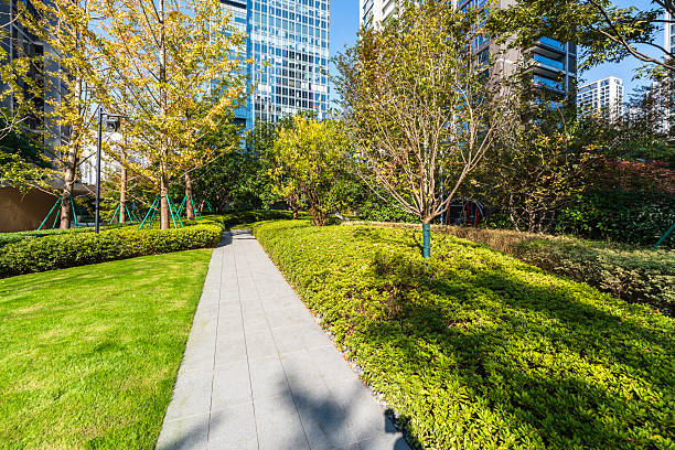 istock city park  with apartment building 2248357892