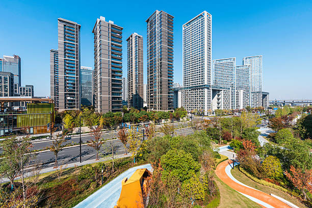 istock city park  with apartment building 2248358614
