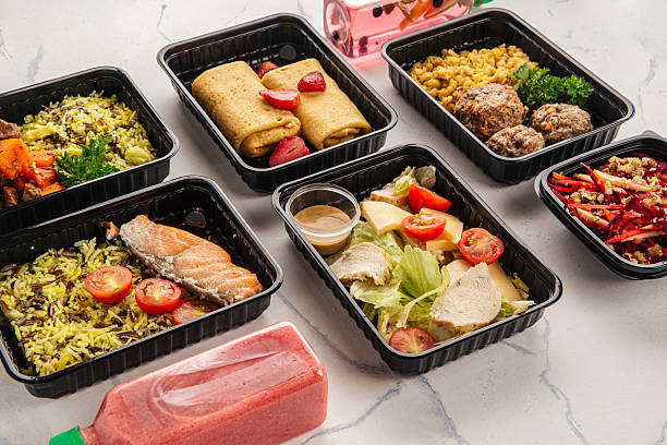istock Healthy meal delivery in plastic containers 2248359641
