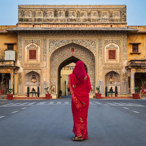 istock Ornate Palace Gate, Jaipur, India 2248360676