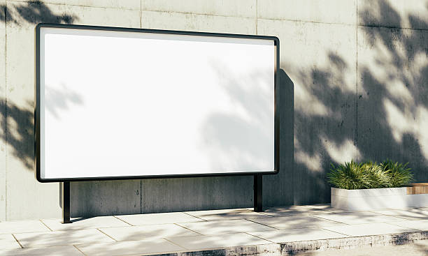 istock 3D render of a largestreet  advertising billboard 2248366957