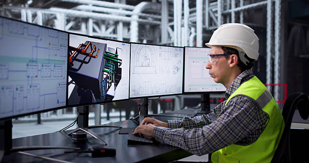 istock Monitoring Industrial Plant Pipes 2248369735