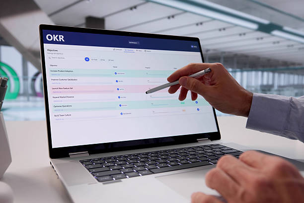 istock Diligent Analyst Using Dashboard To Track Company's Strategic Goals 2248369953