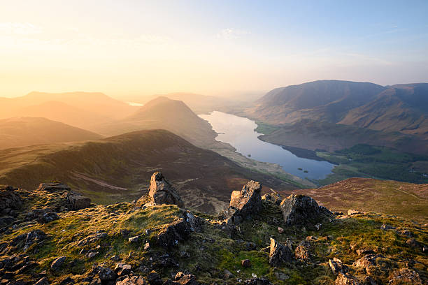 istock Golden Evening Overlooking Crummock Water in The Lake District, UK. 2248382612