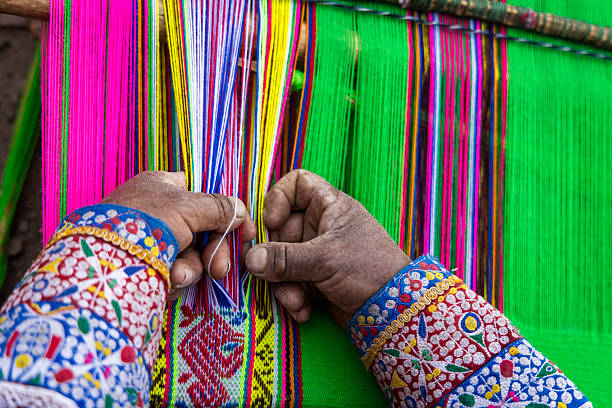 Colca Canyon is a canyon of the Colca River in southern Peru. It is located about 100 miles (160 kilometers) northwest of Arequipa. It is more than twice as deep as the Grand Canyon in the United States at 4,160 m. However, the canyon's walls are not as vertical as those of the Grand Canyon. The Colca Valley is a colorful Andean valley with towns founded in Spanish Colonial times and formerly inhabited by the Collaguas and the Cabanas. The local people still maintain ancestral traditions and continue to cultivate the pre-Inca stepped terraces.