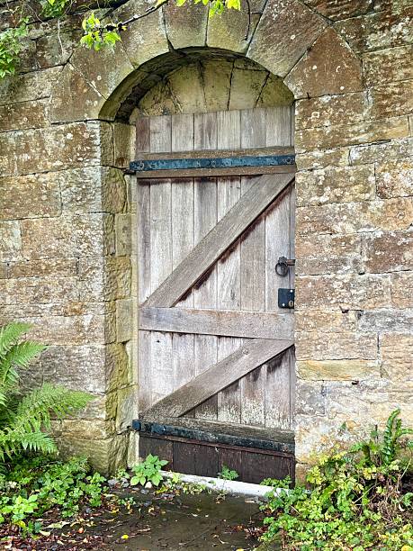 Medieval Blue Door.