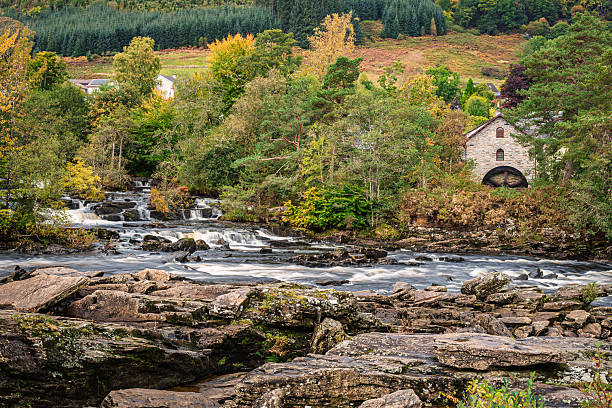 istock The Old Mill besides The Falls of Dochart 2248387862