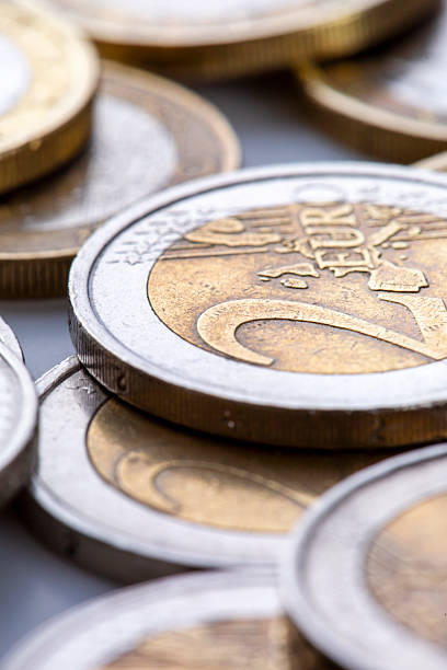 istock Euro coins - close-up 2248392842