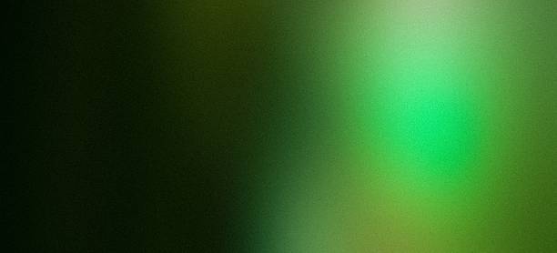 istock Grainy gradient glowing green black noisy abstract blurry background banner with blank space 2248395938
