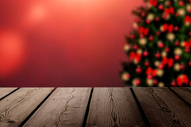 istock Christmas motif with red background 2248397527