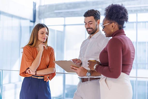 istock Diverse business team collaborating during informal office meeting 2248407910