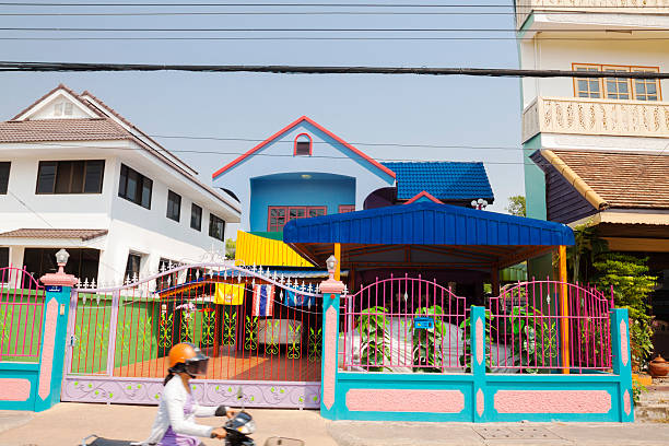 Outdoor decoration with garden laen