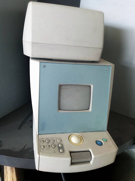 istock Obsolete Medical Diagnostic Equipment with CRT Screen 2248424376