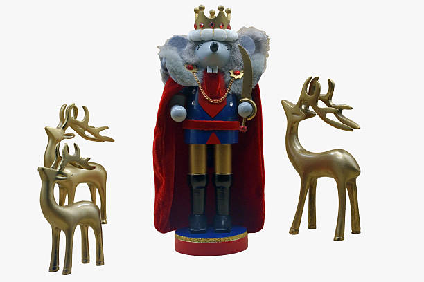 istock Mouse King and Deer Christmas Decorations 2248426491